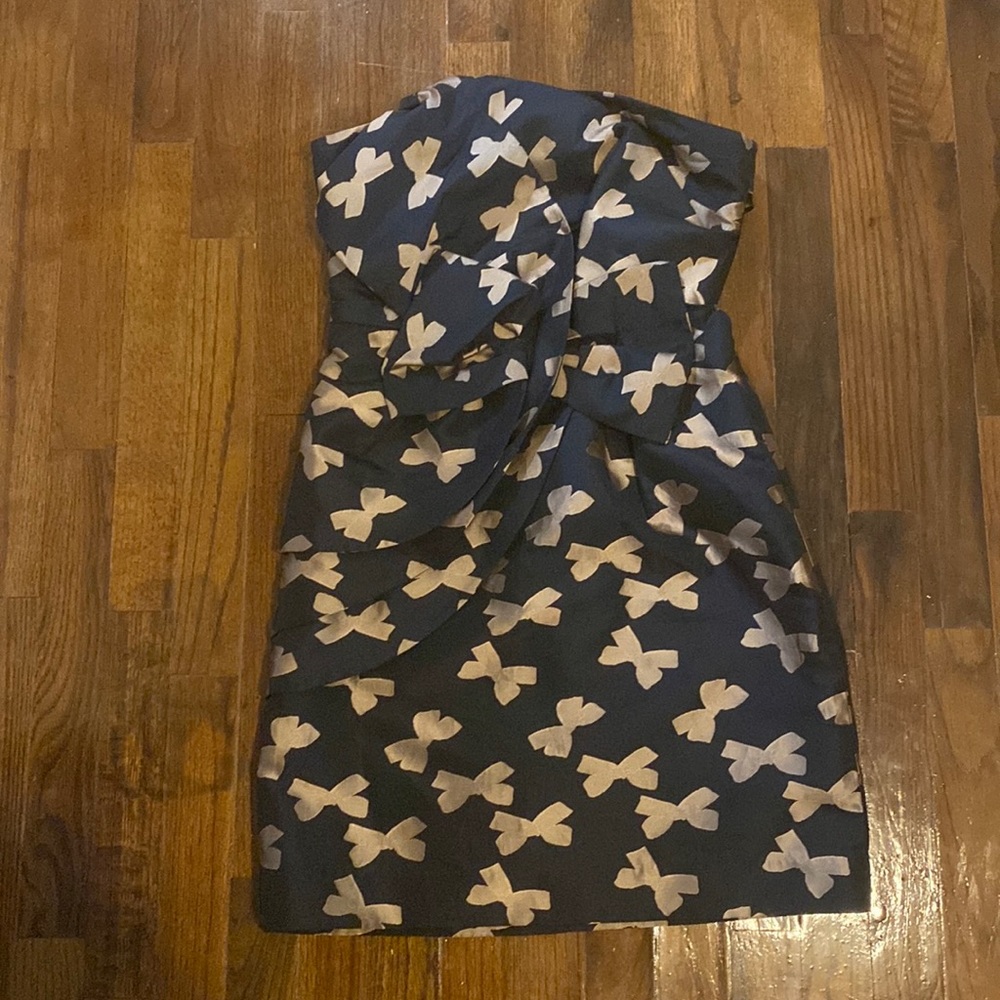 Psalter bow cocktail dress, Size 38